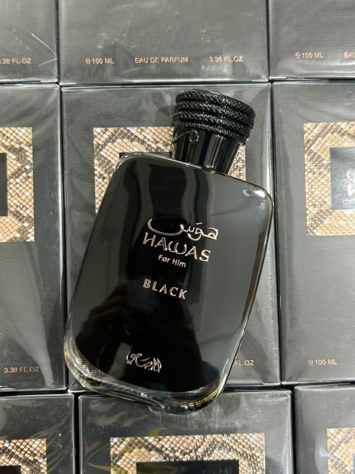Rasasi Hawas Black for Him - Eau De Parfum (100ml) - Image 3