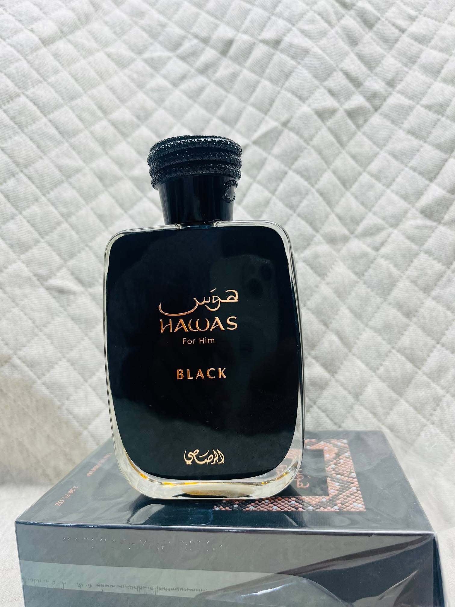 Rasasi Hawas Black for Him - Eau De Parfum (100ml) - Image 2